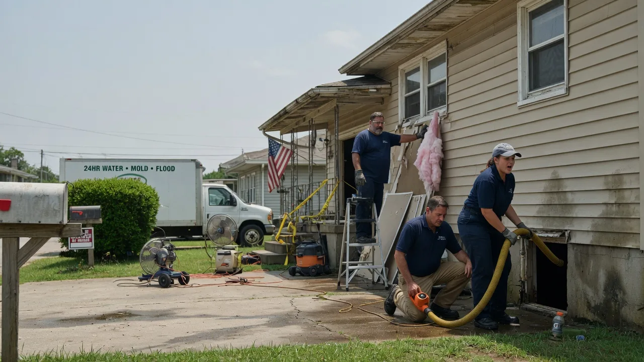 Water Damage Repair in Leoma, TN near me